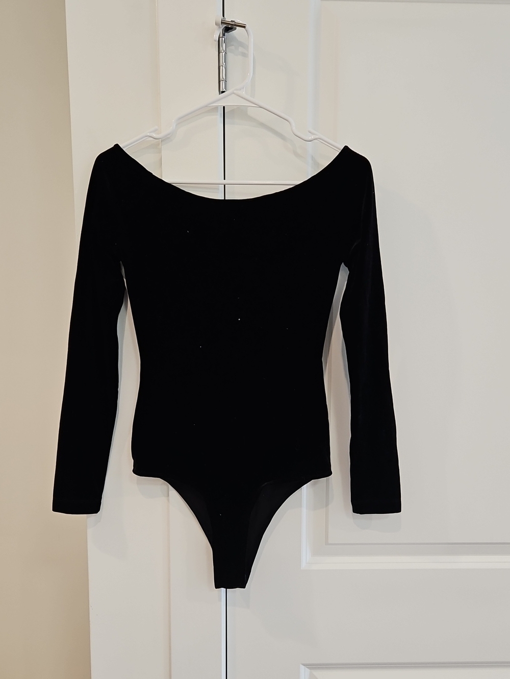 Donna Karan Black Long-Sleeve Kids One-Piece Bodysuit
